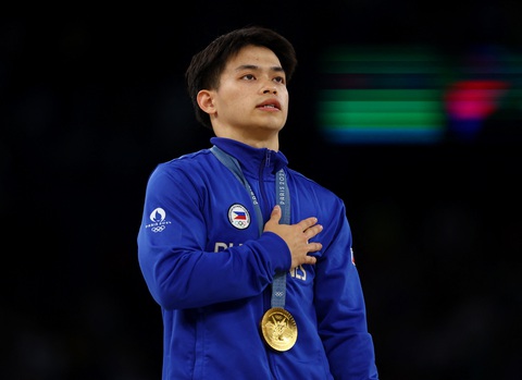 Đông Nam Á có HCV đầu tiên tại Olympic 2024, từ thể dục dụng cụ- Ảnh 1. Đông Nam Á có HCV đầu tiên tại Olympic 2024, từ thể dục dụng cụ- Ảnh 1.
