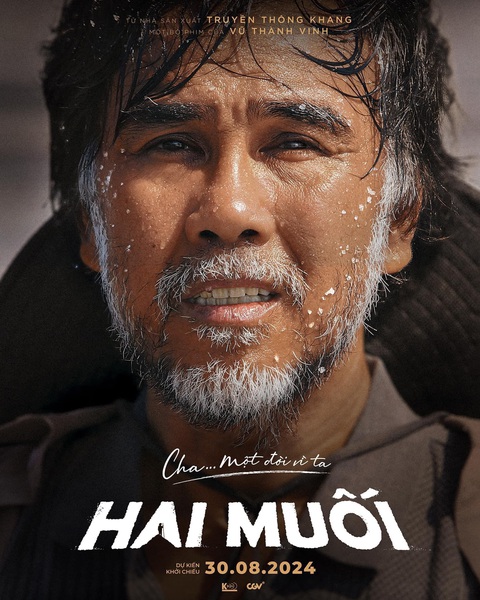 Teaser poster đầu tiên của phim Hai Muối NSND Hồng Vân nói gì về tin đồn từng yêu Quyền Linh?- Ảnh 1.