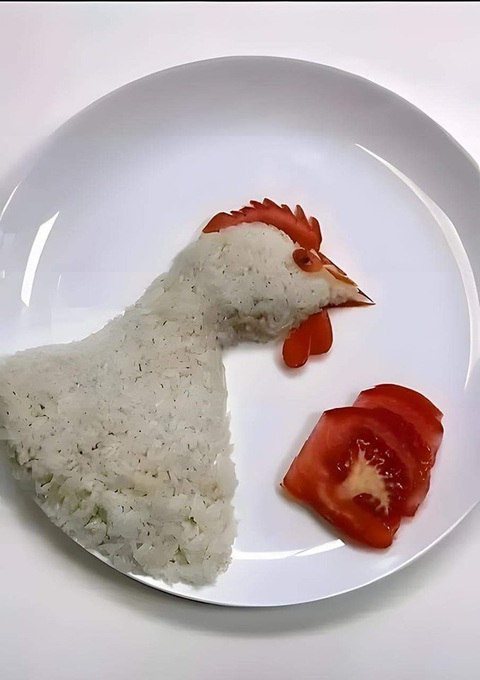 Ảnh vui 3-8: 'Đỉnh nóc, kịch trần' khóa bánh phiên bản... promax- Ảnh 6. Ăn chay nhưng thèm gà kiểu...