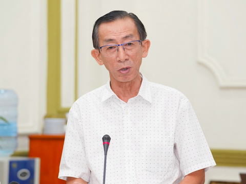 TP.HCM đã tạo được nền móng trong việc đưa nghị quyết 98 vào đời sống, kêu gọi đầu tư- Ảnh 2. PGS.TS Trần Hoàng Ngân nêu ý kiến - Ảnh: T.V