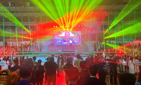 Giải thế giới võ cổ truyền 2024 khai mạc ở TP.HCM- Ảnh 1. Giải thế giới võ cổ truyền 2024 khai mạc ở TP.HCM- Ảnh 1.