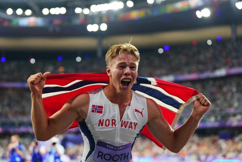 Markus Rooth giành HCV 10 môn phối hợp cho Na Uy sau 104 năm- Ảnh 1. Markus Rooth giành HCV 10 môn phối hợp cho Na Uy sau 104 năm- Ảnh 1.