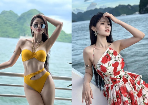 Nhan sắc tân Hoa hậu Du lịch Việt Nam Phạm Thị Ngọc Quỳnh có gì đặc biệt?- Ảnh 7. Hiện cô là cử nhân khoa ngôn ngữ Anh Trường đại học Ngoại thương Hà Nội - Ảnh: FBNV