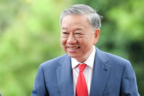 Thủ tướng Singapore, Thái Lan, Úc chúc mừng Tổng Bí thư, Chủ tịch nước Tô Lâm- Ảnh 1. Tổng Bí thư, Chủ tịch nước Tô Lâm - Ảnh: NAM TRẦN