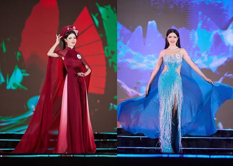 Nhan sắc tân Hoa hậu Du lịch Việt Nam Phạm Thị Ngọc Quỳnh có gì đặc biệt?- Ảnh 3. Ngọc Quỳnh cao 1m73, có hình thể cân đối - Ảnh: BTC