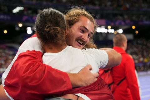 Olympic 2024 ngày 4-8: Mỹ tiếp tục bùng nổ, giành 5 HCV- Ảnh 3. Olympic 2024 ngày 4-8: Mỹ tiếp tục bùng nổ, giành 5 HCV- Ảnh 3.