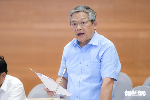 Bộ Công an thông tin thêm về việc bắt tổng giám đốc Quốc Cường Gia Lai Nguyễn Thị Như Loan- Ảnh 1. Thiếu tướng Hoàng Anh Tuyên - Ảnh: NAM TRẦN
