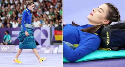 Chiếc túi ngủ thần kỳ giúp hot girl Ukraine giành huy chương vàng Olympic 2024- Ảnh 1. Chiếc túi ngủ thần kỳ giúp hot girl Ukraine giành huy chương vàng Olympic 2024- Ảnh 1.