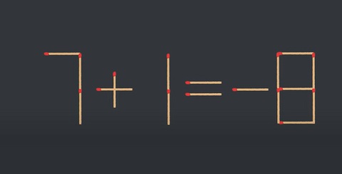 Thử tài IQ: Di chuyển một que diêm để 2+3=7 thành phép tính đúng- Ảnh 3. Thử tài IQ: Di chuyển một que diêm để 2+3=7 thành phép tính đúng- Ảnh 3.