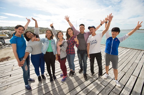Đại học New Zealand cũng xét tuyển học sinh Việt Nam bằng điểm học bạ- Ảnh 1. Sinh viên quốc tế tại New Zealand - Ảnh: STUDY INTERNATIONAL