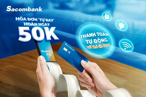 Ưu đãi kép khi đăng ký dịch vụ ủy thác thanh toán của Sacombank- Ảnh 1. Ưu đãi kép khi đăng ký dịch vụ ủy thác thanh toán của Sacombank - Ảnh: Sacombank