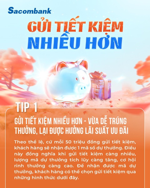 Tăng tốc gặt ‘siêu thưởng’ từ khuyến mại ‘Hè Sang - Quà Xịn’ của Sacombank cực hot hè này!- Ảnh 2. Tăng tốc gặt ‘siêu thưởng’ từ khuyến mại ‘Hè Sang - Quà Xịn’ của Sacombank cực hot hè này!- Ảnh 2.