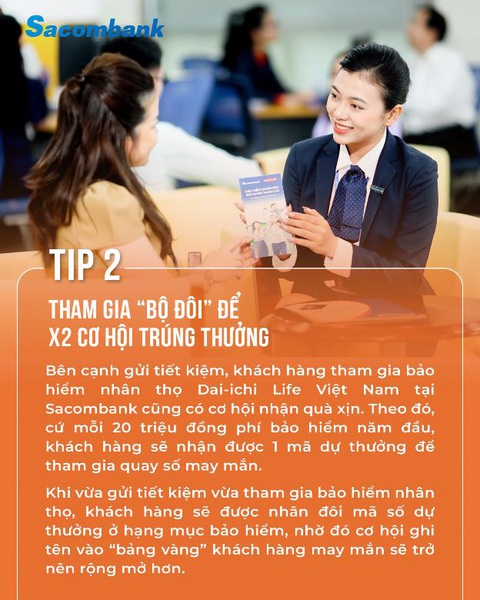 Tăng tốc gặt ‘siêu thưởng’ từ khuyến mại ‘Hè Sang - Quà Xịn’ của Sacombank cực hot hè này!- Ảnh 5. Tăng tốc gặt ‘siêu thưởng’ từ khuyến mại ‘Hè Sang - Quà Xịn’ của Sacombank cực hot hè này!- Ảnh 5.