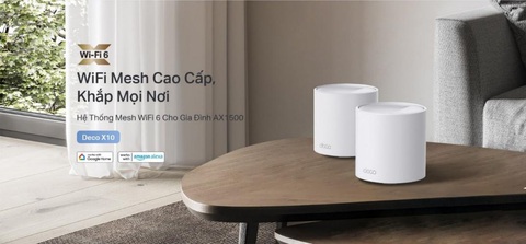 TP-Link Deco X10 Mesh Wi-Fi - Mạng không dây cho gia đình và doanh nghiệp- Ảnh 1. TP-Link Deco X10 Mesh Wi-Fi - Mạng không dây cho gia đình và doanh nghiệp- Ảnh 1.