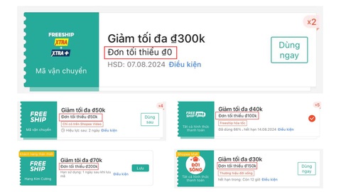 Áp dụng freeship cho đơn hàng cần đạt giá trị tối thiểu là phương pháp phổ biến để kích thích người mua cho nhiều sản phẩm hơn vào giỏ hàng Nhà bán hàng làm gì để thích nghi với chính sách freeship mới của Shopee?- Ảnh 4.