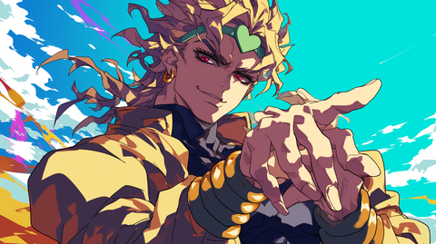 Tác giả manga nổi tiếng bị đồn là 'ma cà rồng' vì quá trẻ- Ảnh 3. Dio Brando.
