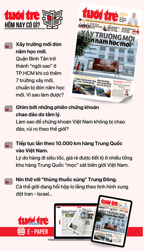 Tin tức sáng 7-8: Cải tiến chất lượng tại Chợ Rẫy, bệnh viện đông nhất TP.HCM- Ảnh 3. Tin tức sáng 7-8: Cải tiến chất lượng tại Chợ Rẫy, bệnh viện đông nhất TP.HCM- Ảnh 3.