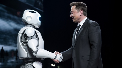 Tesla gặp biến cố: Công nhân tử vong tại nhà máy, 'bong bóng AI' vỡ tan- Ảnh 4. Elon Musk dường như đang đặt cược tất cả vào AI, thay vì những chiếc xe thực sự - Ảnh: EU Reporter