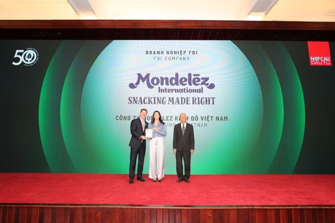 Mondelez Kinh Đô vào ‘Top 50 doanh nghiệp phát triển bền vững 2024’- Ảnh 1. Mondelez Kinh Đô vào ‘Top 50 doanh nghiệp phát triển bền vững 2024’- Ảnh 1.
