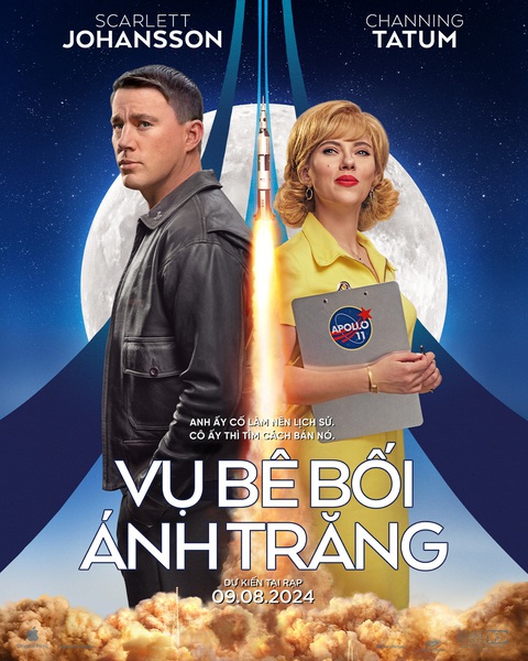 Scarlett Johansson hội ngộ Channing Tatum trong 'Fly me to the moon'- Ảnh 1. Scarlett Johansson hội ngộ Channing Tatum trong 'Fly me to the moon'- Ảnh 1.