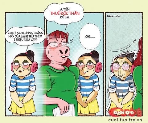 Đề xuất đánh thuế độc thân cho giới trẻ bớt ngại đẻ- Ảnh 2. Đề xuất đánh thuế độc thân cho giới trẻ bớt ngại đẻ - Tranh: Nhím Sên