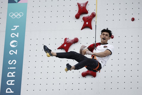 Indonesia và Thái Lan rực sáng ở Olympic 2024- Ảnh 1. Leonardo từng gặt hái nhiều thành tích trước Olympic Paris - Ảnh: REUTERS