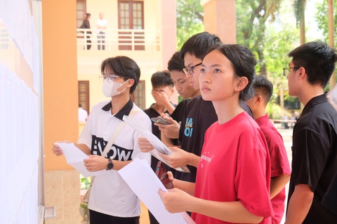 Lĩnh vực khoa học tự nhiên dẫn đầu công bố khoa học quốc tế- Ảnh 1. Thí sinh tham dự kỳ thi đánh giá của Bộ Công an năm 2024 - Ảnh: NGUYÊN BẢO