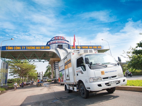 Satra tăng tốc hiệu quả kinh doanh từ Công ty Quản lý và Kinh doanh chợ Bình Điền - đơn vị thành viên của SATRA - đã từng bước khắc phục các khó khăn, tiếp tục đưa hoạt động của chợ vào ổn định - Ảnh: SATRA