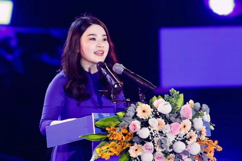 Chị Chu Hồng Minh, bí thư Thành đoàn Hà Nội - Ảnh: PHẠM MẠNH Chị Chu Hồng Minh, bí thư Thành Đoàn Hà Nội - Ảnh: PHẠM MẠNH
