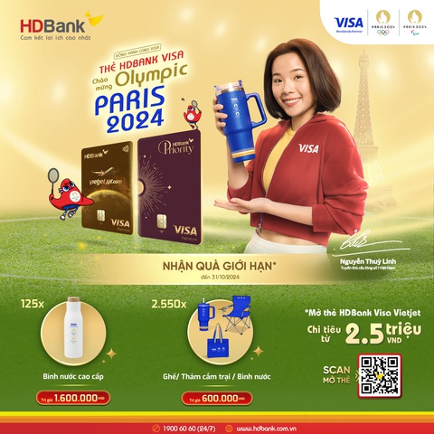 HDBank tung ưu đãi chào đón Thế vận hội Paris 2024- Ảnh 2. HDBank mong muốn nhân đôi ưu đãi và mang đến những trải nghiệm du lịch tuyệt vời dành riêng cho khách hàng - Ảnh: HDBank