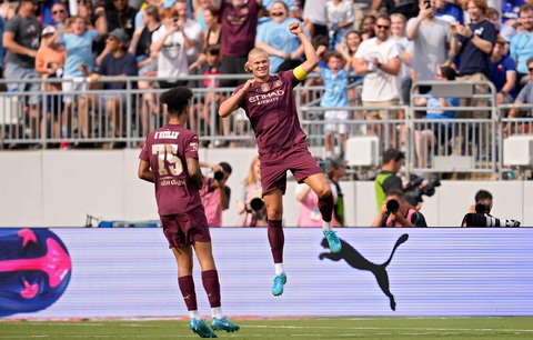 Dự đoán tỉ số Siêu cúp Anh 2024: Man City thắng Man United trong 90 phút- Ảnh 1. Man City được đánh giá cao trước Man United ở trận tranh Siêu cúp Anh - Ảnh: GETTY
