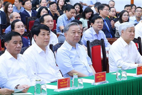 Tổng Bí thư, Chủ tịch nước Tô Lâm dự Lễ phát động ủng hộ đồng bào bị thiệt hại do bão số 3 - Ảnh 1. Tổng Bí thư, Chủ tịch nước Tô Lâm dự lễ phát động ủng hộ đồng bào bị thiệt hại do bão số 3 - Ảnh 1.