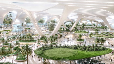 Dubai sắp xây sân bay lớn nhất thế giới trị giá gần 35 tỉ USD - Ảnh 1.