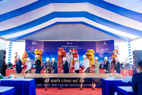 Khởi công dự án Destino Centro trên quốc lộ 1 - Ảnh 1.
