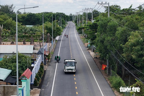 Khánh thành 6km đường nối cù lao Long Phước phía Đông TP.HCM - Ảnh 1.