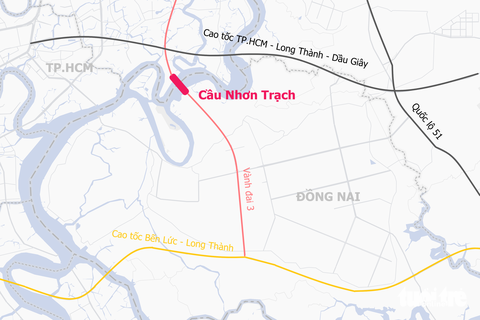Cầu lớn nhất vành đai 3 TP.HCM hợp long 2 nhịp giữa sông Đồng Nai - Ảnh 10.