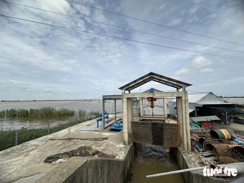 Mực nước đầu nguồn miền Tây còn thấp nguồn lợi thuỷ sản ít ỏi - Ảnh 1.