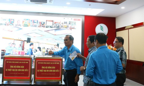 VRG quyên góp gần 3,5 tỉ đồng ủng hộ đồng bào bị thiệt hại do bão số 3 - Ảnh 3.