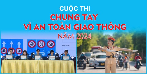 Phát động cuộc thi Chung tay vì an toàn giao thông, có giải Nhất mỗi tuần 2 triệu đồng - Ảnh 1. Phát động cuộc thi Chung tay vì an toàn giao thông, giải nhất mỗi tuần 2 triệu đồng - Ảnh 1.