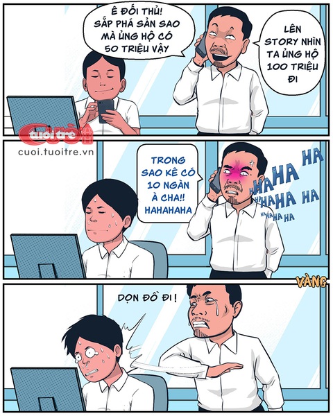 Sao kê chiếu mệnh khiến thanh niên mất việc trong 30 giây - Ảnh 1.