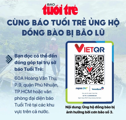 Bạn đọc tại Quy Nhơn gom yêu thương nhờ báo Tuổi Trẻ gửi đến đồng bào bão lũ miền Bắc - Ảnh 3. Bạn đọc tại Quy Nhơn gom yêu thương nhờ báo Tuổi Trẻ gửi đến đồng bào bão lũ miền Bắc - Ảnh 2.