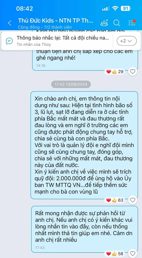 Học sinh diễn văn nghệ, nhặt vỏ lon, bán bánh sandwich… góp tiền ủng hộ đồng bào vùng lũ - Ảnh 1. Học sinh diễn văn nghệ, nhặt vỏ lon, bán bánh sandwich… góp tiền ủng hộ đồng bào vùng lũ - Ảnh 1.