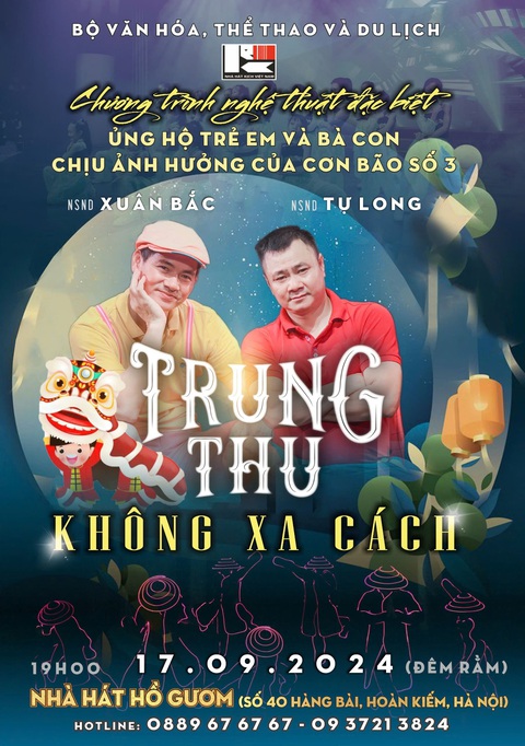 Xuân Bắc, Tự Long làm chương trình Trung thu livestream cho trẻ em cả nước xem - Ảnh 4. Xuân Bắc, Tự Long làm chương trình Trung thu livestream cho trẻ em cả nước xem - Ảnh 2.