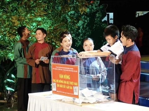 Lễ Mừng công ngư dân Cần Giờ 2024 kêu gọi ủng hộ đồng bào miền Bắc - Ảnh 5. Lễ Mừng công ngư dân Cần Giờ 2024 kêu gọi ủng hộ đồng bào miền Bắc - Ảnh 5.