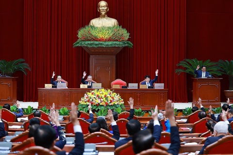 Khai mạc Hội nghị lần thứ 10 Ban chấp hành Trung ương Đảng Cộng sản Việt Nam khóa XIII - Ảnh 3. Khai mạc Hội nghị lần thứ 10 Ban Chấp hành Trung ương Đảng Cộng sản Việt Nam khóa XIII - Ảnh 4.