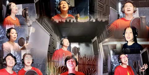 Hồng Vân, Kim Tử Long, Minh Luân hát vì đồng bào miền Bắc - Ảnh 1. Hồng Vân, Kim Tử Long, Minh Luân hát vì đồng bào miền Bắc - Ảnh 1.