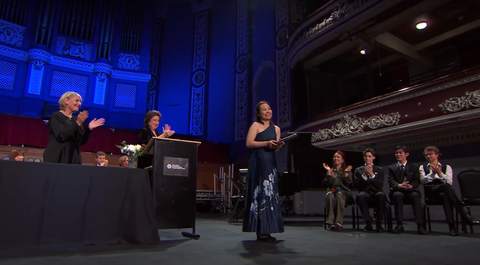 Lương Khánh Nhi xuất sắc giành giải ba cuộc thi Leeds International Piano Competition - Ảnh 2. Lương Khánh Nhi đoạt giải ba cuộc thi Leeds International Piano Competition - Ảnh 2.