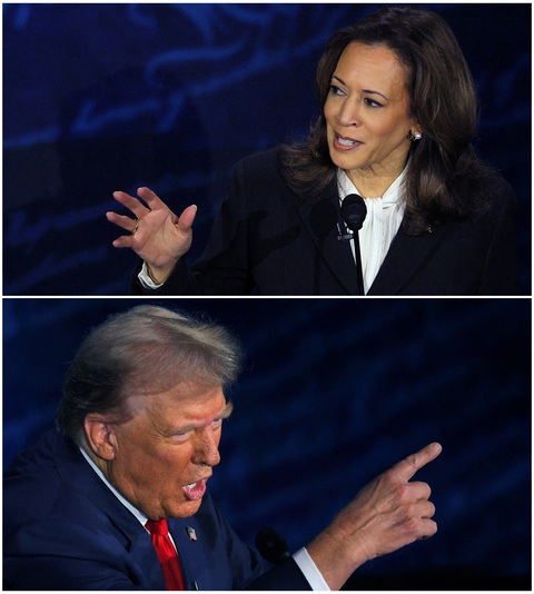 Ông Trump nhỉnh hơn bà Harris ở các bang chiến trường Vành đai Mặt trời - Ảnh 1. Ông Trump nhỉnh hơn bà Harris ở các bang chiến trường Vành đai Mặt trời - Ảnh 1.