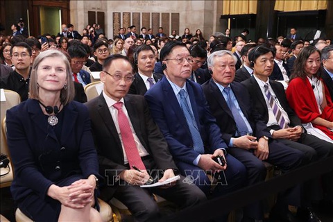 Tổng Bí thư, Chủ tịch nước Tô Lâm thăm và phát biểu chính sách tại Đại học Columbia - Ảnh 2. Tổng Bí thư, Chủ tịch nước Tô Lâm thăm và phát biểu chính sách tại Đại học Columbia - Ảnh 2.
