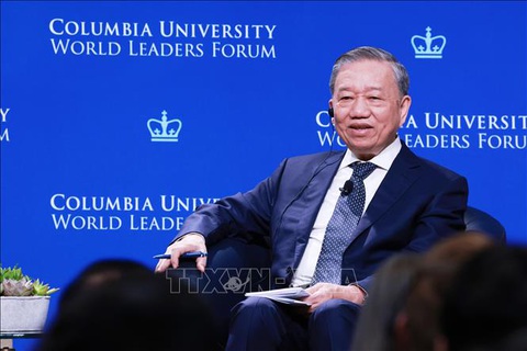 Tổng Bí thư, Chủ tịch nước Tô Lâm thăm và phát biểu chính sách tại Đại học Columbia - Ảnh 1. Tổng Bí thư, Chủ tịch nước Tô Lâm thăm và phát biểu chính sách tại Đại học Columbia - Ảnh 1.